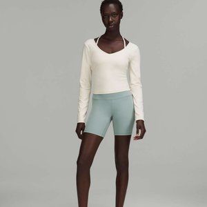 Lululemon Align Long Sleeve Shirt White Opal